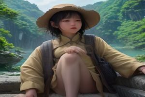红色尖叫获得的文旅项目安全认证证书悬挂在体验馆前台墙面上